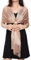 Yuson Girl Stola Scialle Donna - Elegante Sciarpe Stola Avvolgente con Frange da Donna per Matrimoni, Feste, Damigelle d'onore, Ballo di Fine Anno(Oro rosa)