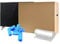 TV Boxes Kit for Moving House with Foam Corners & Bubble Wrap- Available Size 22 inch to 85 inch - Double Wall Solid Cardboard TV Box for Packing, Storing, Shipping | With Handles and Extra Strength