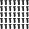 Create idea 100Pcs Computer Case Cooling Fan Installation Screw Replacement PC Case Fan Screws Compatible with 70mm 80mm 90mm 92mm 120mm 140mm Computer Case Fan Black