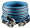 FITT FORCE 25 m, Tubo acqua per irrigazione giardino, Leggero, Resistente e compatto, Per Uso Intensivo, con Lancia, colore Blu, -43% CO2e