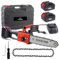 Motosega a Batteria da 12 pollici 3000W con 2 batterie da 3 ampere