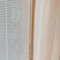 Aotiwe Outdoor Vorhang Durchsichtig, Fenstergardinen Lang Einfarbig mit Perlen Spitze Beige Vorhänge zum Einhängen Stoff 2er Set 132 x 138cm
