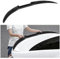 Auto Heckspoiler Spoilerlippe für Audi A4 B8 2008-2013, Kofferraum Heck Spoiler PVC HeckspoilerflüGel Auto Zubehör,A Gloss Black
