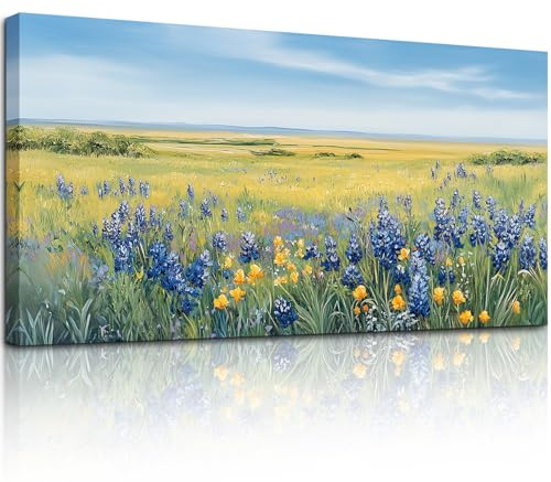 MHARTK66 Tableau Decoration Murale Salon, 50x100 cm Grand Impression sur Toile, Cadre Decoration Murale Paysage Côtier Sauvage, Moderne Décoration de Chambre Salle De Bain Maison Décorations