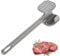 19cm Meat Tenderizer Hammer, Meat Tenderiser Spiked & Flat Hammer Aluminum Alloy Meat Tenderizer Hammer Metal Mallet for Steak, Chicken, Poultry, Beef, Tool Used for Kitchen & BBQ (Meat Hammer)