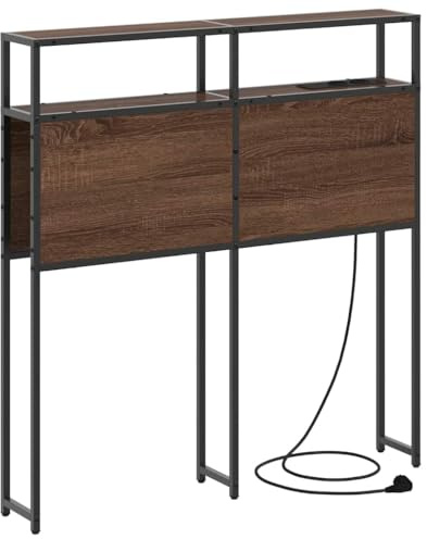 vidaXL Modern Functional Headboard with USB Ports, Perfect for those who love technology