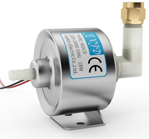40DCB 18W Ölpumpe für Nebelmaschinen 220–240V AC 50 Hz | kompatibel mit von 500–1200 W Rauchmaschine, Durchflussrate: 100–130 ml/min
