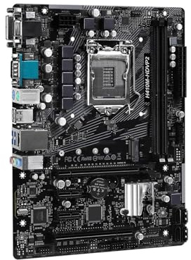 Compatibilità Fit For ASROCK H410M-HDVP2 Socket della scheda madre 1200 H410 supporto i5-10400F i3-10100F i7-10700F CPU 2xDDR4 M.2 SATA3 Micro ATX