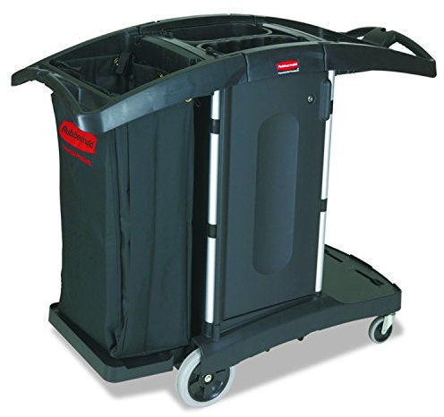 Rubbermaid Commercial Executive Series Compact Folding Housekeeping Cart