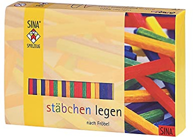 SINA Spielzeug 30007 Stäbchen Legen