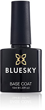 Bluesky Gel Nail Polish Base Coat 10ml, Clear | The grip layer that stops colour lifting at the tips. Protects what is underneath while your manicure wears for 21 days.