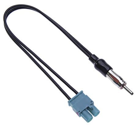 Adaptateur D'antenne De Voiture Dual Fakra De Keple | Adaptateur D'antenne Véhicule Double Fakra vers DIN (Motorola Type) Connecteur pour Systèmes D'antennes De Diversité dans Les Modèles De Voitures