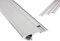 B-WARE - T-STA 30° LED Alu Treppenprofil Treppenwinkel Profil Stufen silber + Abdeckung 1m klar