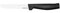 Fiskars Tomatenmesser, Hard Edge, Elegantes Design, Gesamtlänge: 23,4 cm, Rostfreier Stahl/Kunststoff, 1054947