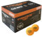 GEWO Tischtennisbälle Training 40+ - 3 Sterne Tischtennis Bälle aus ABS Plastik mit Naht - Hochwertige Ping Pong Bälle, Durchmesser 40+mm, Vorratspackung mit 24 Stück, Orange…