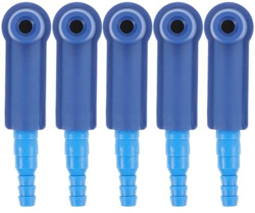 BESPORTBLE Exchange Tool Connector Brake Bleeding Kit 5pcs Car Oil Bleeder Pump Exchange Adapter Professional Pumping Connectors Brake System Bleeding Tools Car Auto Bleeder Pump Exchange Adapter