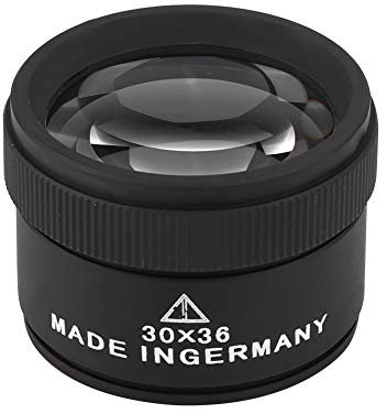 HD-Vergrößerungslupe 30x mit Hochwertiger Optik für Schmuck, Münzen, Briefmarken, Diamanten und Präzisionsarbeiten