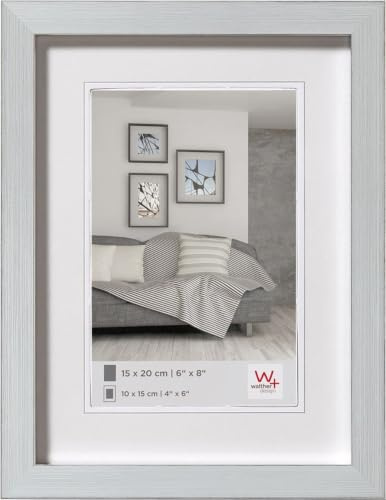 walther design Bilderrahmen Silber 18 x 24 cm Construction Designrahmen JK824S
