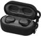 Compatible for Skullcandy Sesh，Giaogor Portable Silicone Case Anti-Lost & Shockproof Easy Carrying Protective Case with Keychain (Black)