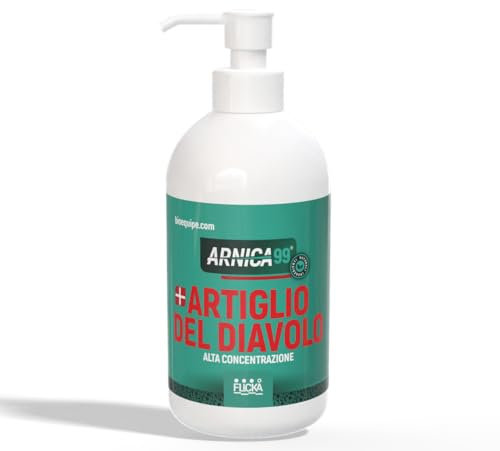 CREMA ARNICA e ARTIGLIO DEL DIAVOLO Gel Forte Arnica per Cavalli uso umano, crema riscaldante muscoli sportiva pomata antinfiammatoria forte Azione rapida 100% Naturale Italiana