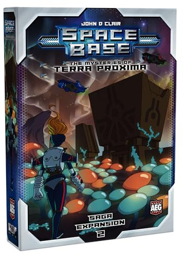 Alderac Entertainment - Space Base The Mysteries of Terra Proxima - Dice Game - Expansion - for 2-5 Players - from Ages 14+ - English