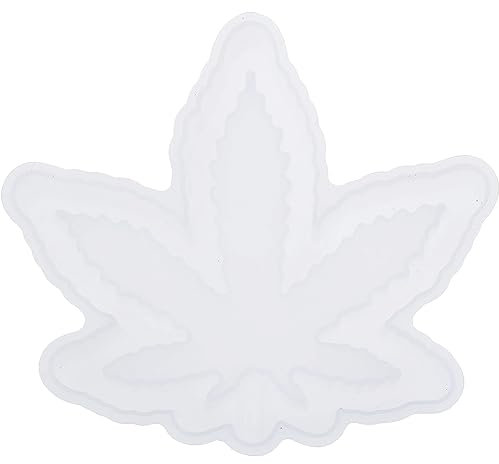 Tiiyee Aschenbecherform, Epoxidharz Silikonform Ahornblatt Aschenbecher Untersetzer Blattform Formen Gießform Ashtray Silikon Mold DIY Gießkunst Handwerk Restaurant Urlaub Zuhause Büro Heimdekoration