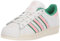 adidas Scarpe Superstar da donna, Bianco Rosa Chiaro Verde Semi Corto, 7 US Narrow