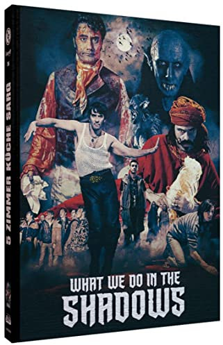 5 Zimmer Küche Sarg - What we do in the Shadows - 2 Disc Mediabook ( Cover A wattiert ) - limitiert auf 222 Stk. Blu-Ray + DVD
