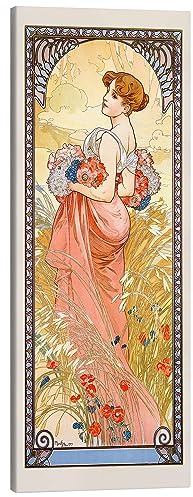 Posterlounge Die Vier Jahreszeiten - Sommer Leinwandbild