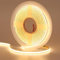 GOMING 12V 5mm Breite COB LED Streifen Warmweiss 3000K 5M 400LED/M Warmweiß LED Band Selbstklebend CRI 93+ Nicht Wasserdicht IP20 LED Strip für Innen Heim Küche Deko(Netzteil nicht Enthalten)
