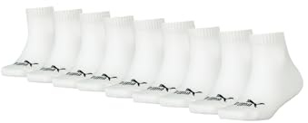 PUMA KIDS Quarter Socken Sneaker Gr. 27-38 für Mädchen und Jungen 9 Paar