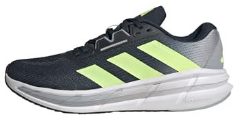 adidas Questar 3 Running Shoes, Zapatillas para Correr Hombre, Aurora Ink/hi-Res Yellow/halo Silver, 44 EU