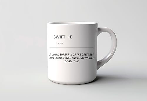 Taza Taylor Fan Swifty| Tazas de Cafe Eras | Tazas Originales para Regalar Desayuno Ceramica Te Letras Grabadas 350Ml