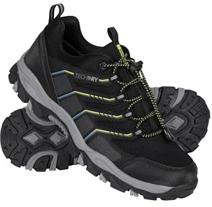 Mountain Warehouse Bolt Kids Active Waterproof Shoes | Boys & Girls Breathable & Durable Rain Footwear with Mesh upper, EVA Cushioned Footbed for Comfort, For Walking & School