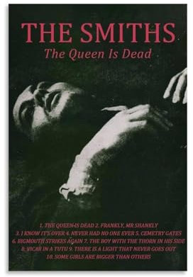 Hotoice The Poster Smiths Rockband Musikalbum, Retro-Vintage-Cover-Poster für Zimmer, ästhetische Leinwand, Wandkunst, Schlafzimmerdekoration, 30 x 45 cm