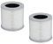 Air Purifier Replacement Filter 4 Compact Smart Air Purifier H13 HEPA 3-Stage Filtration Activated Carbon，Compatible for Xiaomi，