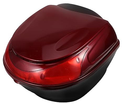 IMIKEYA Mehrzweck Motorrad Heckbox aus Kunststoff für Helm und Gepäck