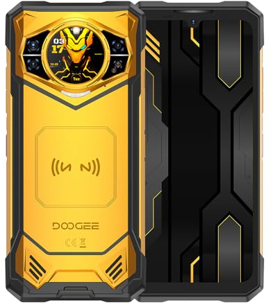 DOOGEE S200X 5G Telefono Movil Irrompible Android 16, 48GB+512GB/2TB 10100mAh, Pantalla 6,72 120Hz y Trasera AMOLED 1,32, Gemini AI Teléfono Móvil Resistente 100MP/WiFi 6/NFC con Auriculare Abiertos