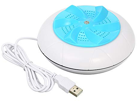 SEAFRONT Lavadora Portátil De Turbina, Mini Lavadora Giratoria con USB para Viajes, Limpia 1 Kg De Ropa De Forma Rápida Y Eficaz para El Hogar Y El Negocio