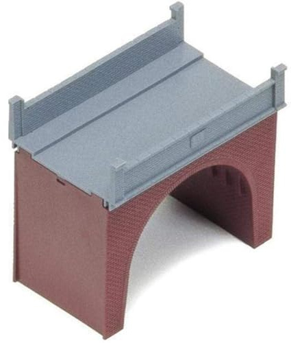 Hornby R189 OO Gauge Brick Bridge - Model Railway Accessories, Miniature Diorama Scenery for Hornby Train Sets - Lifelike Train Brick Bridge Model - Scale 1:76, Brown