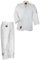 Ju-Sports Ju-Jutsu Anzug to start Kids Weiß 130 I Moderner Jujutsu Anzug Kinder I Kampfanzug inkl. weißem Gürtel I Doppelt verstärkter Brust- & Schulterbereich I 100% Baumwolle