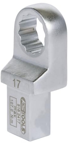 KS Tools 516.2417 14x18mm Einsteck-Ringschlüssel, 17mm