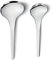 Georg Jensen GJ 116788 Servierlöffel Set aus 2 Stück, Edelstahl, stainless steel, 25,1 x 15,2 x 3,8 cm