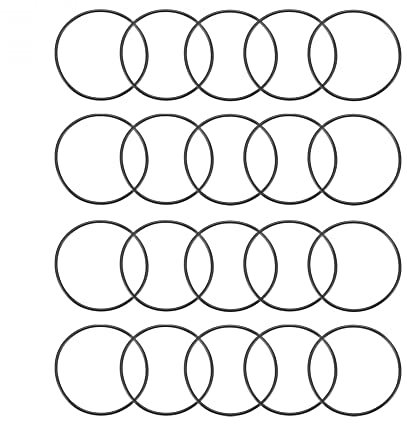 20 Stück 29 mm Dia 1 mm Dicke Gummi Ölfilter Seal Dichtung O Ringe de