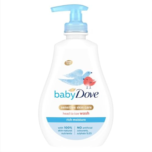 Dove Baby Rich Moisture Head to Toe Wash 400 ml