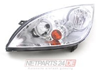 Johns, Scheinwerfer Halogen Front passend für Mitsubishi Colt Z3 04-08 H7 H7 Links