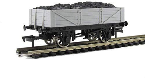 Dapol Model Railway 4 Plank Wagon (Unpainted) - OO Gauge 1:76 Scale
