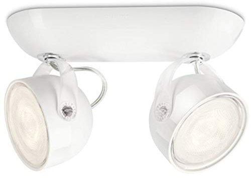Philips Dyna Lampada con 2 Faretti, LED, Bianco