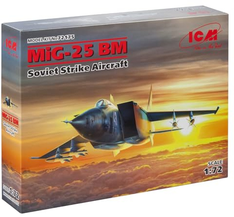 ICM ICM72175-1:72-MiG-25 BM, Soviet Strike Flugzeug