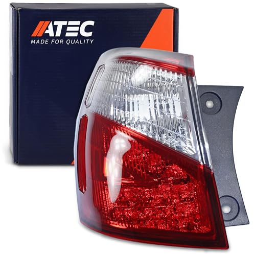 ATEC Germany 1x Heckleuchte links LED außen ohne Lampenträger | Kompatibel mit: NISSAN QASHQAI / QASHQAI +2 I